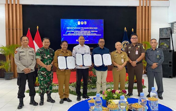 Lapas Tuban dan PLTU Teken Kerja Sama Pembinaan WBP, Olah FABA Jadi Paving Block