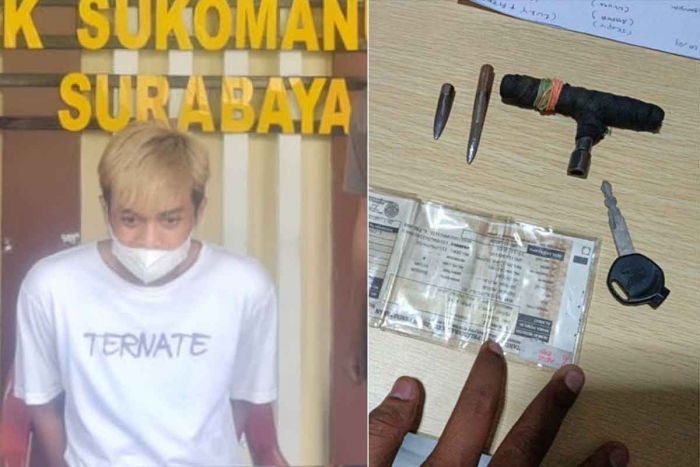Setelah 2 Tahun Bebas, Residivis Curanmor Asal Sukodono Surabaya Kembali Ditangkap