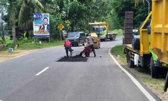 Jalur Pacitan-Ponorogo Banyak Ditemukan Bopeng