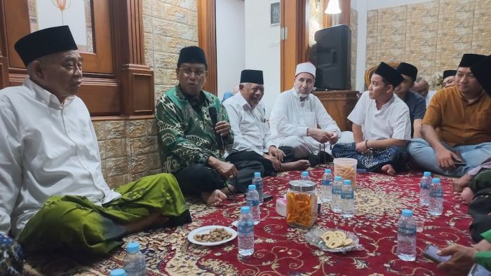 KH Said Aqil Siradj Hadiri Acara Syukuran Sederhana Kemenangan Gus Barra-Rizal di Pilbup Mojokerto