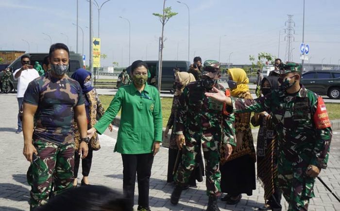 Usai Kunker di Kodam V Brawijaya, KSAD Jenderal Andika Perkasa Kembali Singgahi Rest Area Tol Ngawi