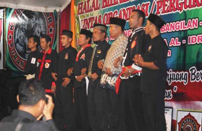 Hindari Konflik, 8 Perguruan Pencak Silat di Tuban Gelar Halal Bihalal