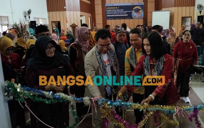 Dispendikbud Kabupaten Madiun Adakan Festival Panen Karya Hasil Belajar CGP