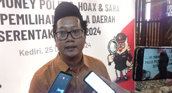 Bawaslu Kota Kediri Gelar Deklarasi Jelang Coblosan Pilkada 2024, ini Tujuannya