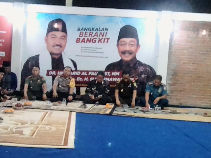 Silaturrahim ke Posko Farid-Sudarmawan, Begini Imbauan Pj Bupati Bangkalan untuk Paslon