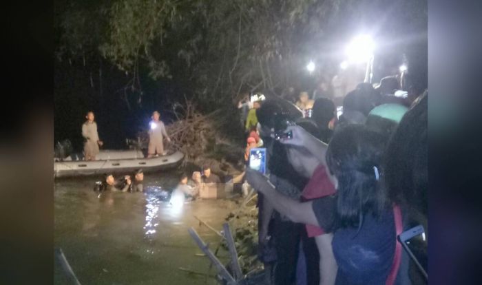 Pelajar SMK yang Tenggelam di Driyorejo Ditemukan Dalam Kondisi Meninggal