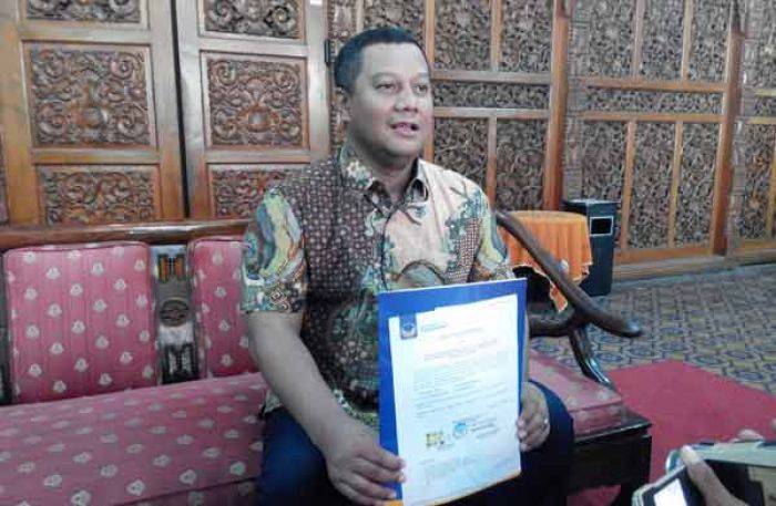 Halal Bihalal, Bupati Mojokerto Pamer Rekom 