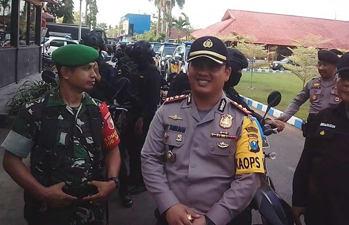 Jelang Pilkada, Polres Bangkalan Gelar Patroli Skala Besar