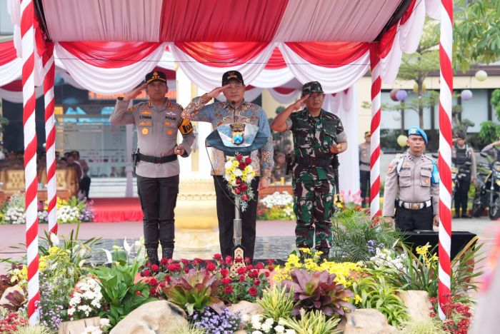 Apel Operasi Lilin Semeru 2025, Polresta Sidoarjo Siap Amankan Natal dan Tahun Baru 2026