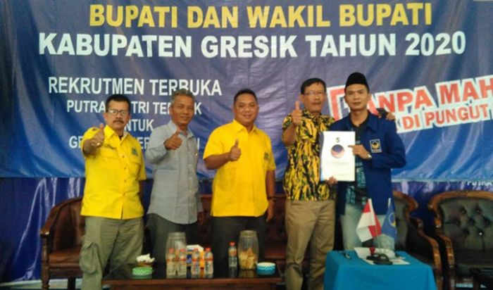 Nurhamim Resmi Daftar Bacabup di Nasdem Gresik