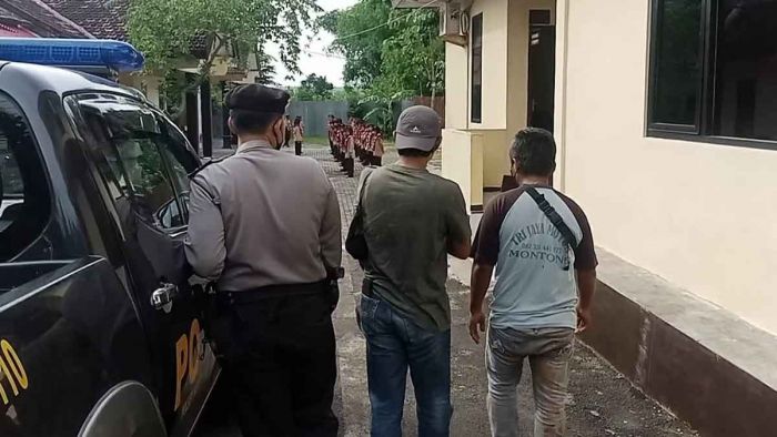 Curi Gabah, Pria di Tuban Digelandang Warga ke Polisi