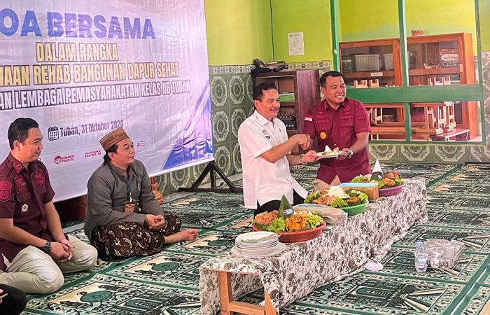 Lapas Tuban Gelar Tasyakuran dan Doa Bersama Awali Pembangunan Dapur Sehat