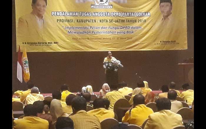 ZA Instruksikan Anggota F-PG se-Jatim Bergerak Menangkan Khofifah-Emil