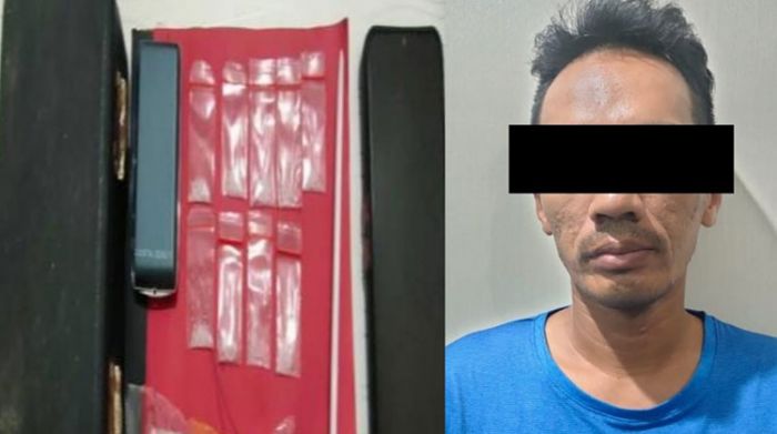 Racik Sabu, Pengedar Sabu di Bulak Cupat Surabaya Ditangkap