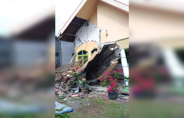 Gempa di Malang, Sejumlah Bangunan di Blitar Dilaporkan Mengalami Kerusakan