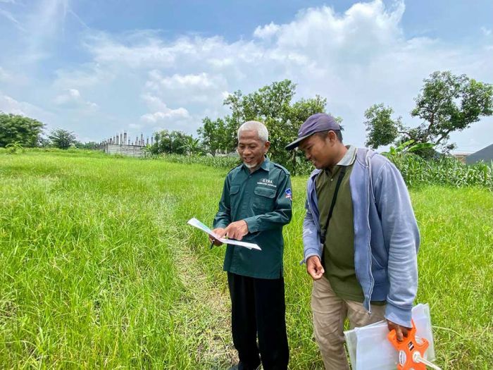 Jaga Ketertiban, Kantah Pasuruan Lakukan Pemantauan Lapang di Desa Kenep