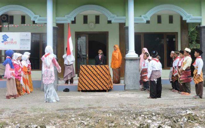 Sambut HUT Kemerdekaan, Puluhan Anak Yatim di Tuban Deklarasi Proklamasi Kemandirian