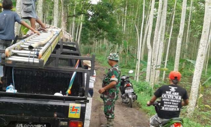 Beri Rasa Aman,  PLN Pasang PJU Dusun Rejokaton, Blitar