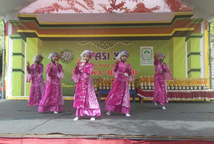 Meriah, Festival Anak Sholeh di Senori Diikuti 951 Peserta