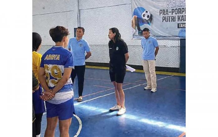 Jelang Porprov Jatim 2025, Asosiasi Futsal Kabupaten Nganjuk Gelar Seleksi Atlet