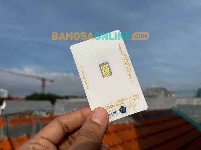 Tren Harga Emas Antam per Awal Tahun 2026 Menguat