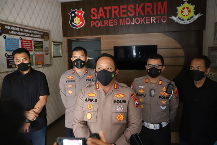Kurang dari 24 Jam, Polres Mojokerto Berhasil Amankan Pelaku Pembacokan Pelajar SMK