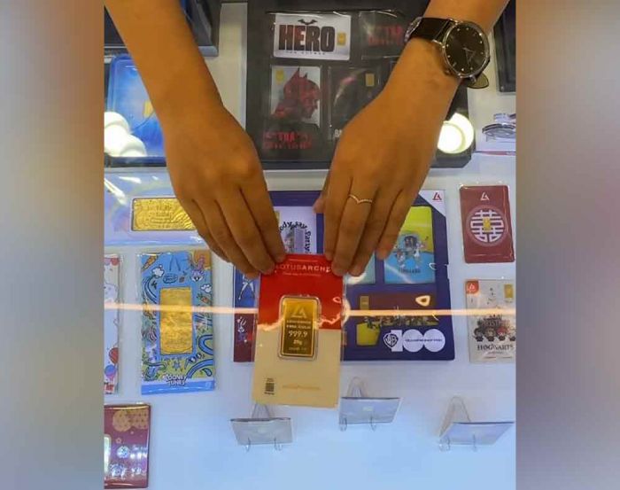 Turun Lagi, Harga Emas Lotus Archi 1 Gram Hari Ini Rp1.870.000 Turun Lagi, Harga Emas Lotus Archi 1 Gram Hari Ini Rp1.870.000
