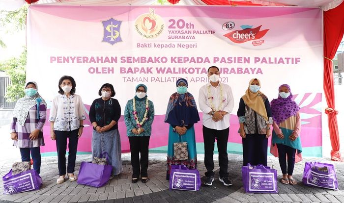 Peringati 20 Tahun Yayasan Paliatif Surabaya, Wali Kota Eri Dukung Penuh Kegiatan Pasien Kanker