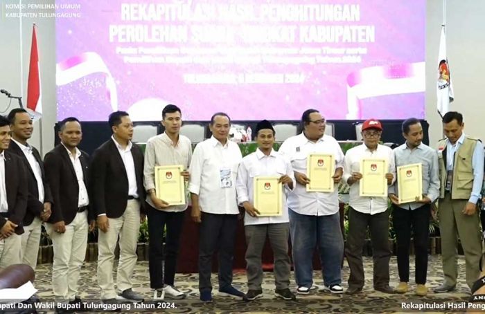 Hasil Resmi Pilkada Tulungagung 2024: Pasangan Gabah Unggul