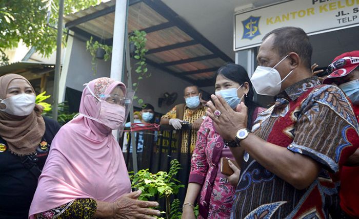 Perkuat Program Wali Kota Surabaya, Cak Ji Terjun ke Lapangan Bertemu Warga Morokrembangan