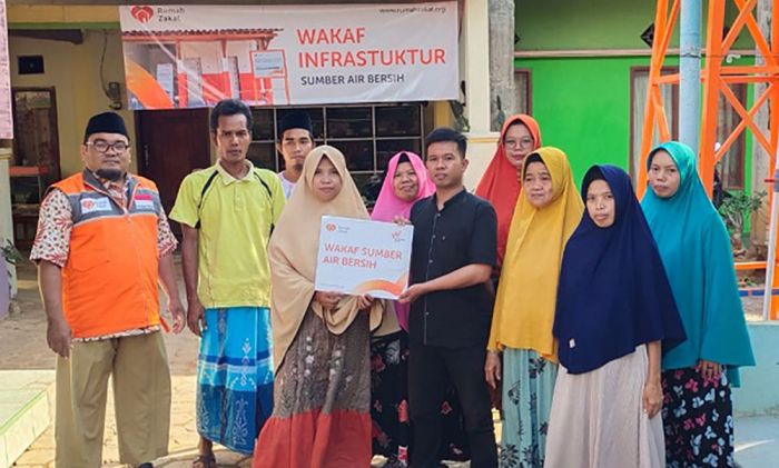 Rumah Zakat Resmikan Bantuan Wakaf Sumber Air Bersih di Pamekasan