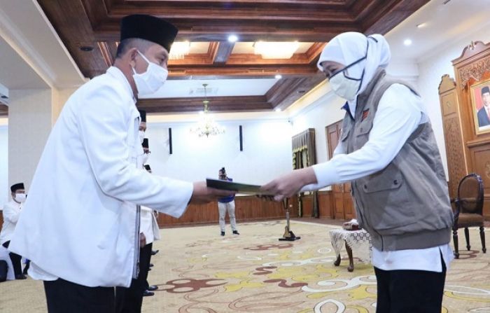 Gubernur Khofifah Minta Mubaligh Aktif Edukasi Masyarakat soal Bahaya Covid-19