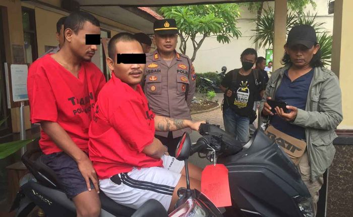 Polisi Tangkap 2 Jambret Kalung Emas di Surabaya