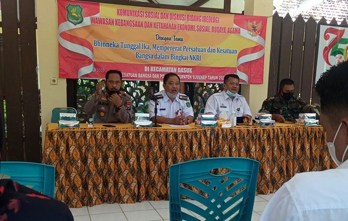 Bakesbangpol Sumenep Gelar Diskusi dan Sosialisasi Cinta NKRI di Kecamatan Dasuk