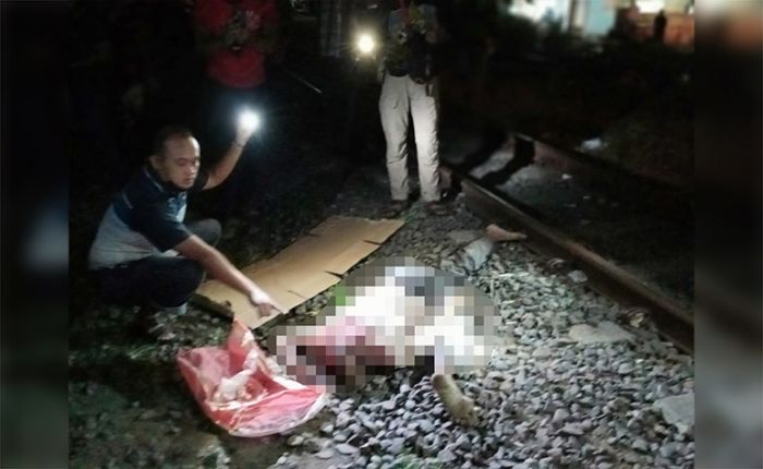Pria Asal Surabaya Terlindas Kereta Api di Rel Kereta Api Krian, Tubuhnya Terpotong Beberapa Bagian