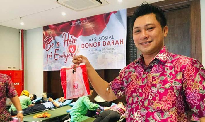 Favehotel Gelar Donor Darah Peringati HUT Kemerdekaan RI