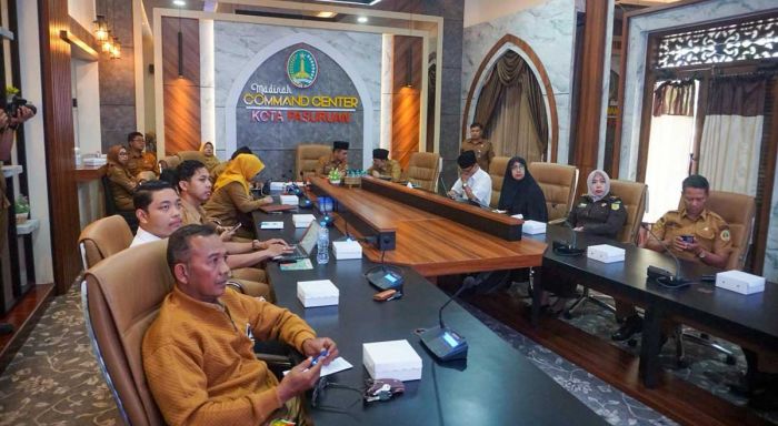 Ikut Rakor TPID, Wali Kota Pasuruan Bahas Pengendalian Inflasi Jelang Idul Adha 2026