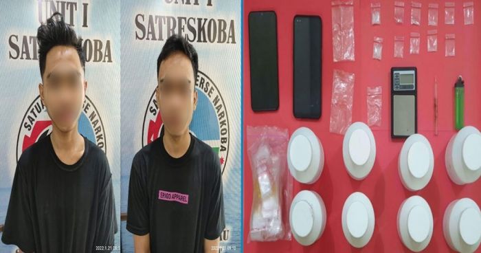 Sasar Kalangan Pelajar, Dua Remaja Pengedar Narkoba di Jombang Ditangkap Polisi