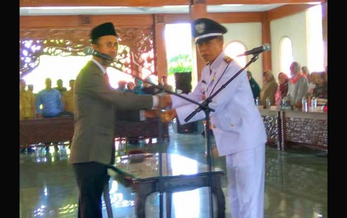 Bupati Pamekasan Lantik Kepala Desa Bulangan Barat Hasil PAW
