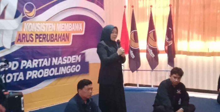 HUT ke-14, DPD NasDem Kota Probolinggo Gelar Zoom Nasional dan Berbagi Paket Beras