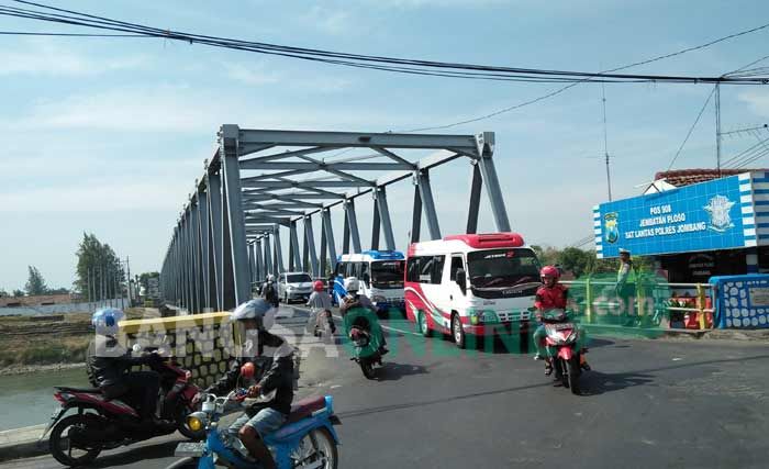 Diperbaiki, Jembatan Ploso Jombang Ditutup Hingga Bulan Desember