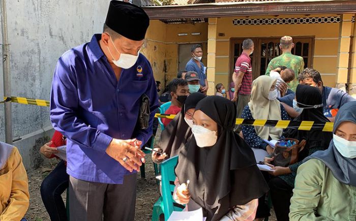 Sasar Santri, Nasdem Gelar Vaksinasi Gelombang Tiga di Kabupaten Mojokerto