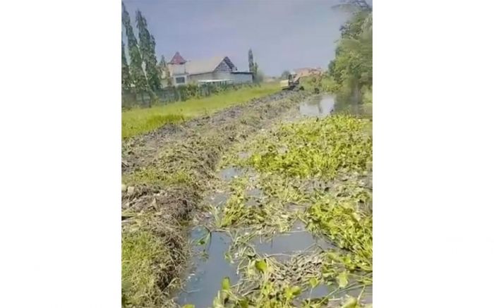 Tangani Banjir di Desa Gempol, Dinas SDACKTR Normalisasi Anak Sungai Wrati
