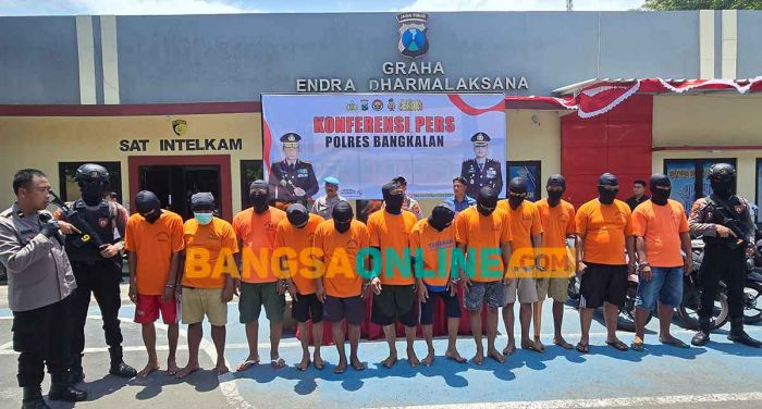 Tangkap Pengedar Narkoba, Polres Bangkalan Temukan Senpi dan 100 Gram Sabu