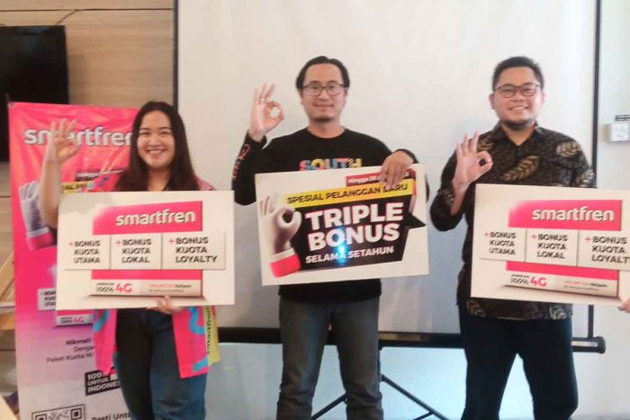 Smartfren Perkenalkan Triple Bonus dan Video Call Tanpa Menggunakan Kuota