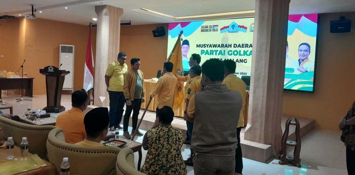 Joko Prihatin Resmi Pimpin DPD Golkar Kota Malang