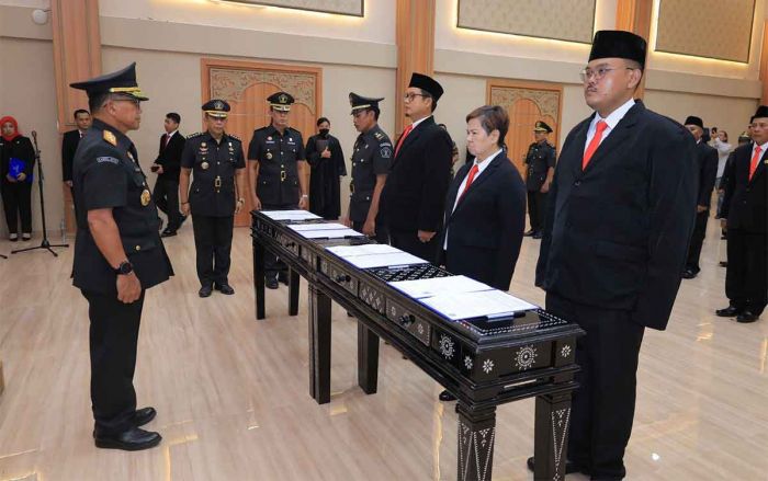 Kepala Kanwil Kemenkumham Jatim Resmi Lantik Berbagai Pejabat