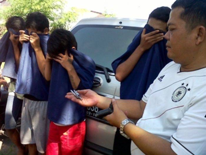 Komplotan ABG Maling Motor Diringkus