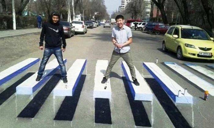 Dishub Kota Surabaya Wacanakan Zebra Cross 3 Dimensi