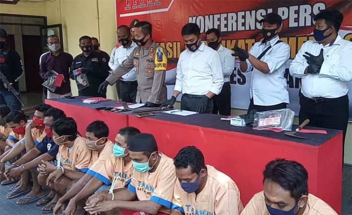 12 Hari Operasi Sikat Semeru, Polisi Tangkap 16 Pelaku Kriminal di Wilayah Tuban